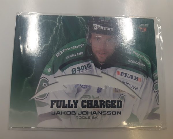 2013-14 Allsvenskan Fully Charged Jakob Johansson die-cut