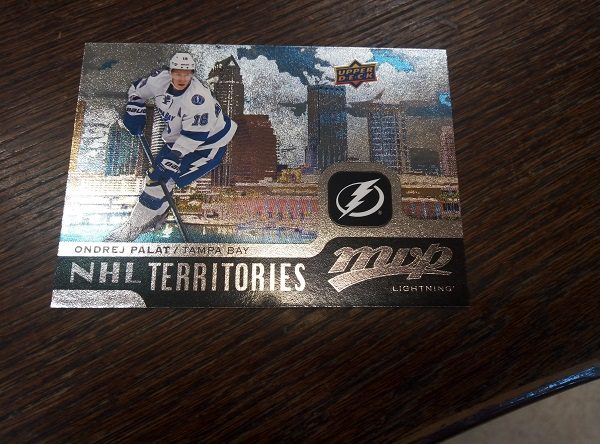 2015-16 ud mvp NHL terriotories Ondrej Palat Tampa