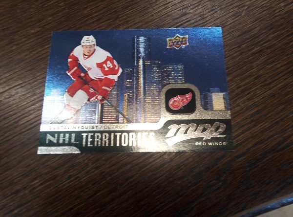 2015-16 ud mvp NHL terriotories Gustav Nyquist Detroit