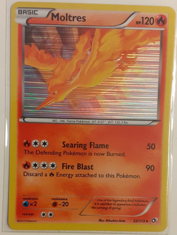 Moltres (LTR 22) Legendary Treasures