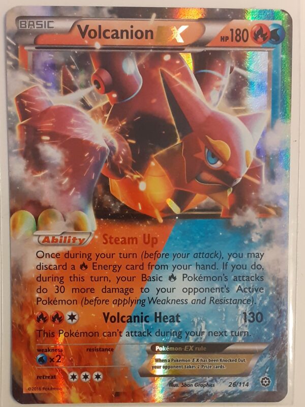 Volcanion EX (STS 26) Steam Siege