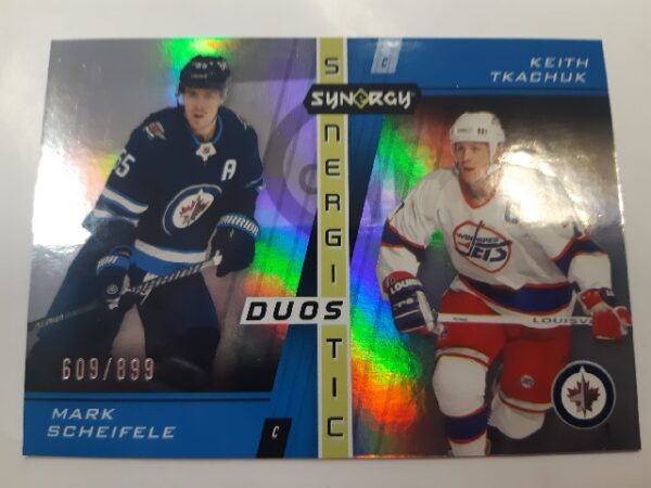 2021-22 Synergy Synergitic Duos Mark Scheifele/Keith Tkachuk /899