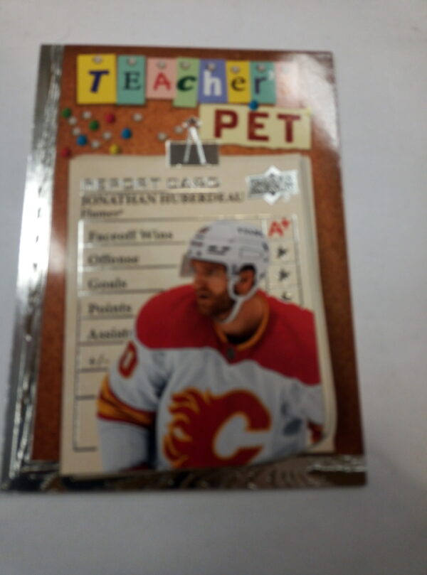 2023-24 UD series 1 teacher pet Jonathan Huberdeau