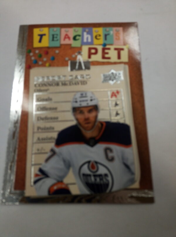 2023-24 UD series 1 teacher pet Connor McDavid