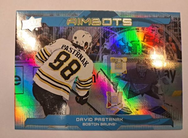 2024-25 Upper Deck Aimbots David Pastrnak