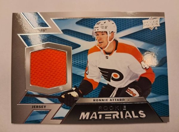 2022-23 Upper Deck Rookie Materials Ronnie Attard