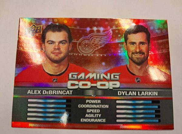 2024-25 Upper Deck Gaming Co-op Alex DeBrincat Dylan Larkin