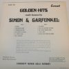 LP Golden Hits made famous by Simon & Garfunkel (K) - Image 2