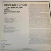 LP Sibelius Songs - Tom Krause (K) - Image 2